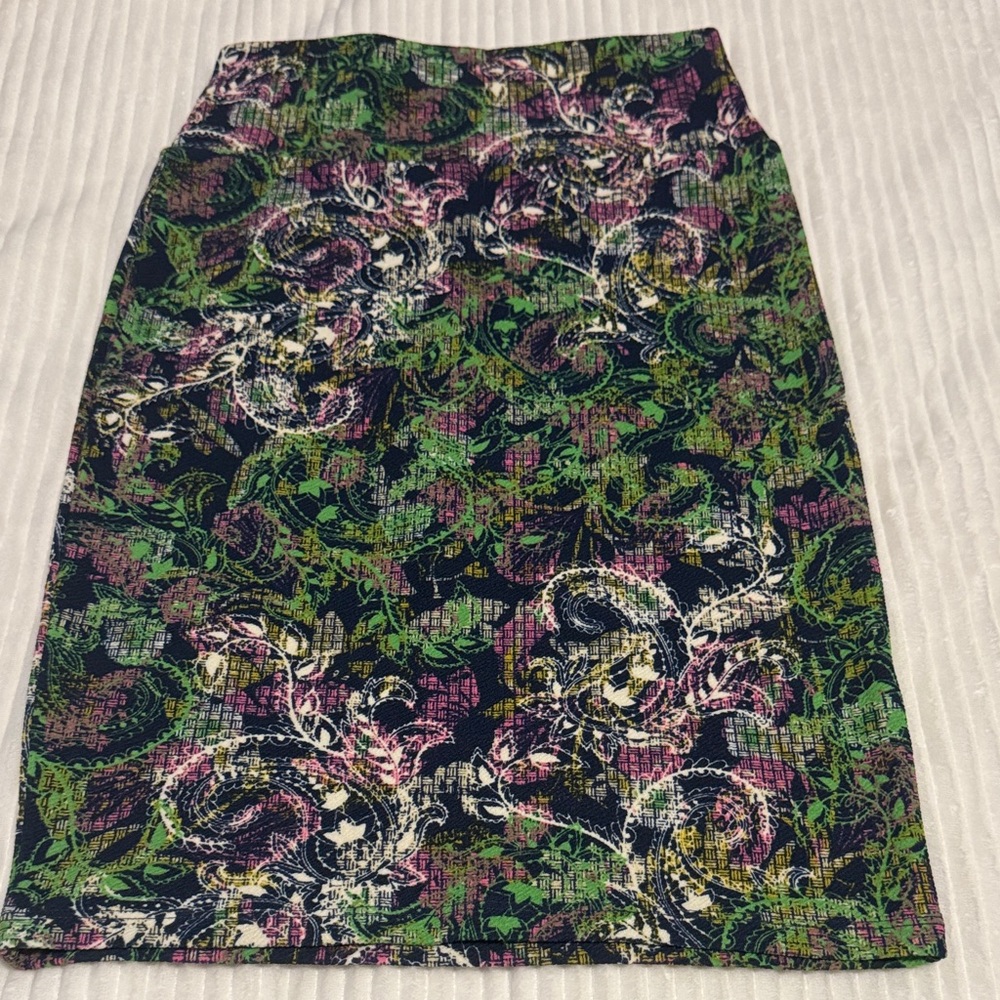LuLaRoe Multicolor Paisley Pencil Skirt